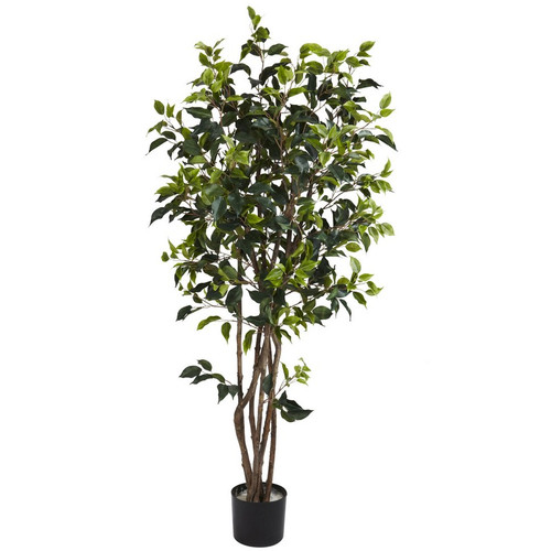 5 Ficus Bushy Tree W 780 Lvs 5333 By Nearly Natural