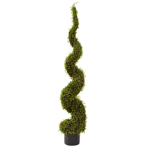 4 Mohlenbechia Spiral Tree 5353 By Nearly Natural