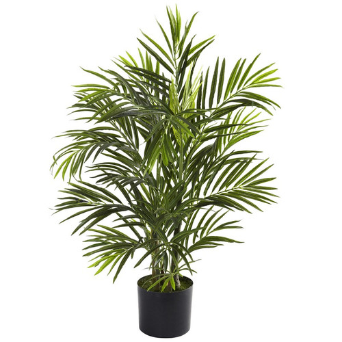 2 5 Areca Palm Tree Uv Resis X 6 W 335 Lvs Indoor Outdoor 5387 By Nearly Natural