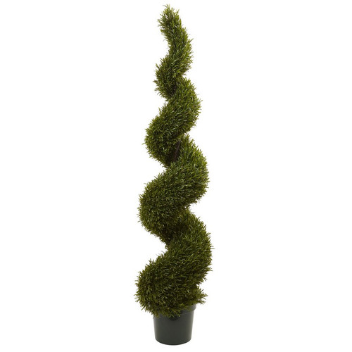 6 Rosemary Spiral Tree Indoor Outdoor 5468 By Nearly Natural