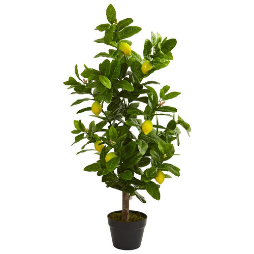 3 Lemon Artificial Tree 5581 By Nearly Natural