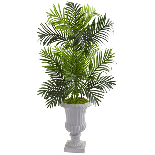 4 Paradise Palm Artificial Tree In Urn 5658 By Nearly Natural