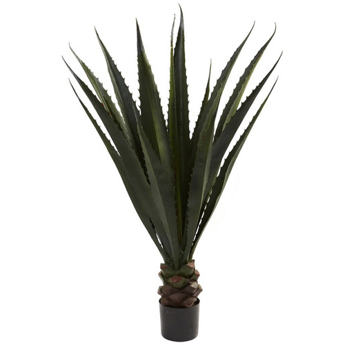 52 Giant Agave Plant W 17 Lvs 6768 By Nearly Natural