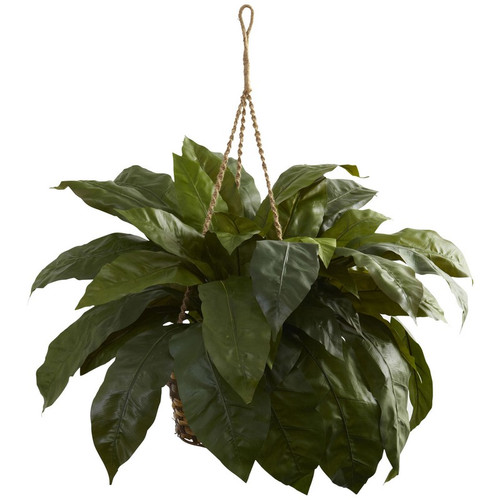 Double Giant Birdsnest Hanging Basket 6787 By Nearly Natural
