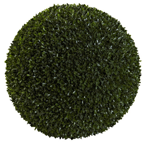 19 Boxwood Ball W 1988 Lvs Indoor Outdoor 6810 By Nearly Natural