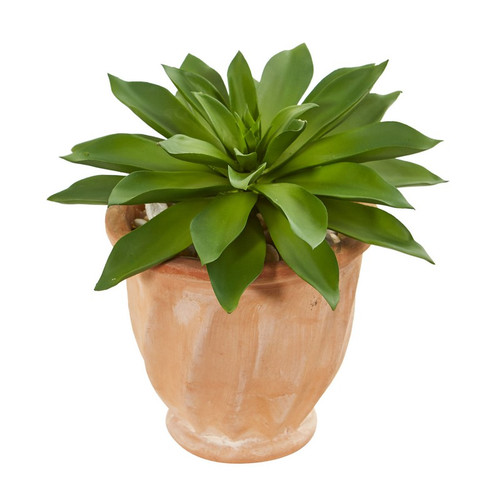 11 Giant Succulent Artificial Plant In Terra Cotta Planter 8436 By Nearly Natural