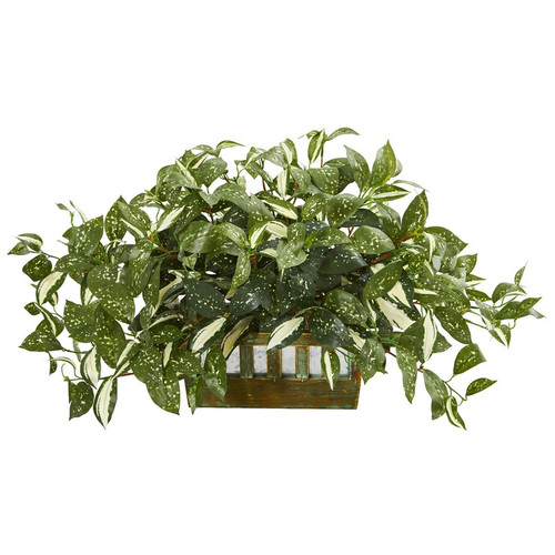 15 Florida Beauty Artificial Plant In Planter 8563 By Nearly Natural