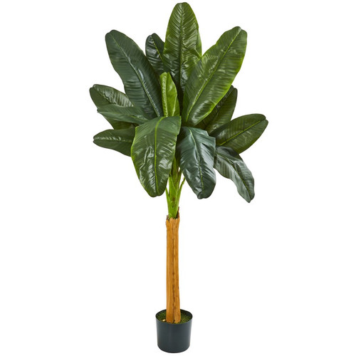 6 Banana Artificial Tree 9125 By Nearly Natural