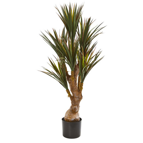 46 Yucca Artificial Tree Uv Resistant Indoor Outdoor 9151 By Nearly Natural