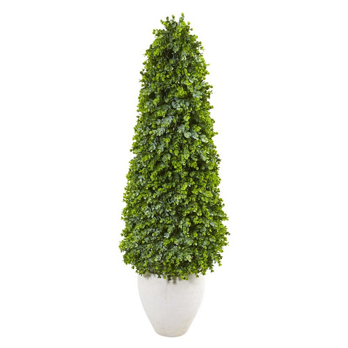 52 Eucalyptus Artificial Tree In Planter Indoor Outdoor 9406 By Nearly Natural