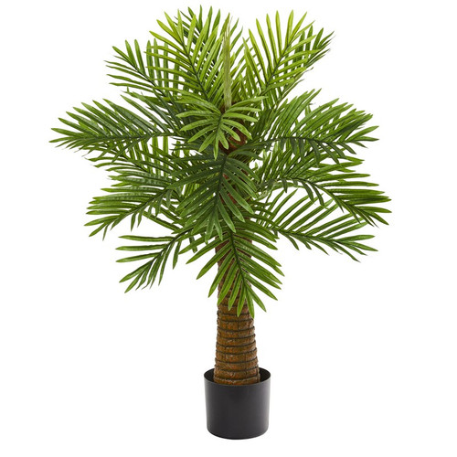 3 Robellini Palm Artificial Tree 9453 By Nearly Natural