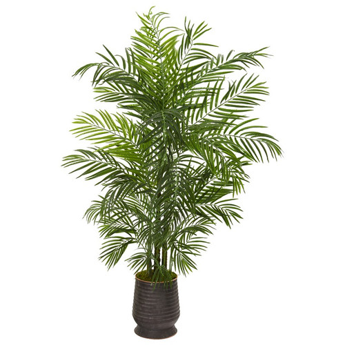 65 Areca Palm Tree In Planter Uv Resistant Indoor Outdoor 9830 By Nearly Natural