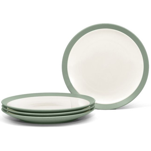Colorwave Green Set Of 4 Curve Salad Plates, 8.50" 8485-405CVD By Noritake