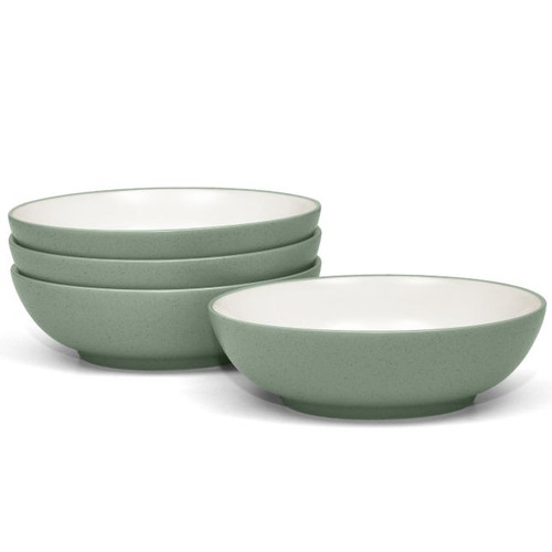 Colorwave Green Set Of 4 Soup/Cereal Bowls, 7", 27 Oz. 8485-500D By Noritake
