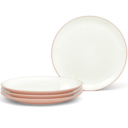 Colorwave Pink Set Of 4 Coupe Dinner Plates, 10.50" 5112-406D By Noritake