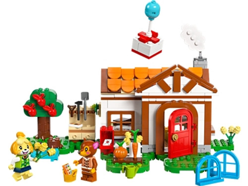 LEGO 77049 Isabelle op Visite