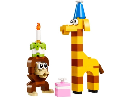 LEGO 30689 Verjaardagsfeestdieren (Paperbag)