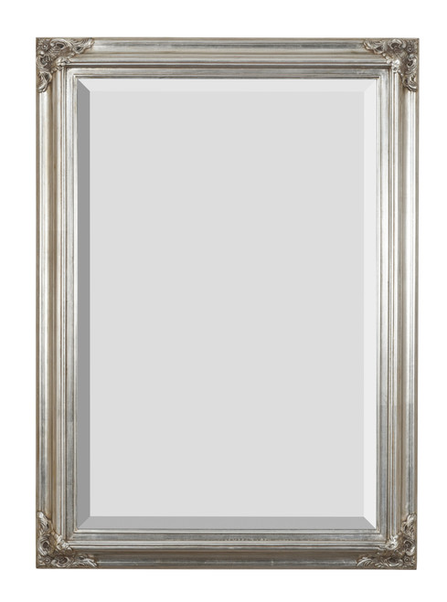 Mini Grand Victorian Mirror 24X36 Silver 10041607 By AFD
