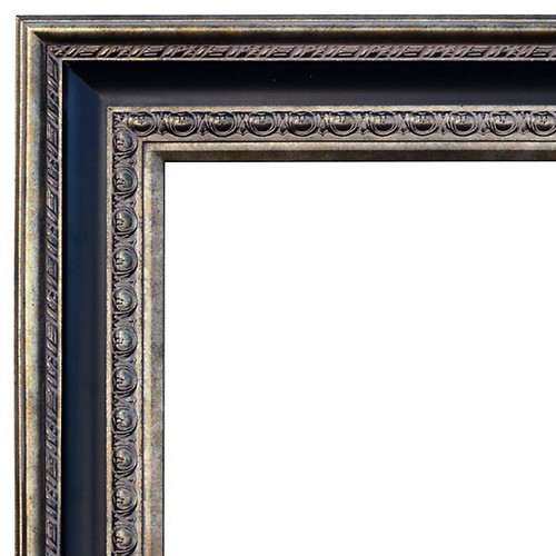 Elegantly Grand Frame 24X36 Gold Silver Black 10557030 By AFD