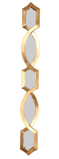 Diamond Stack Gallery Wall Accent Mirror 6W X 48H 11224659 By AFD