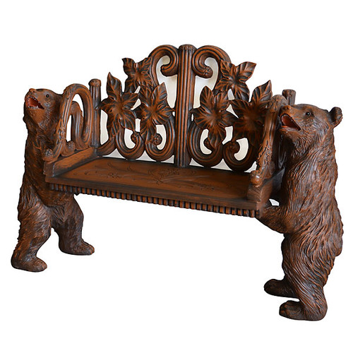Two Bears Holding Bench 11239543 By AFD