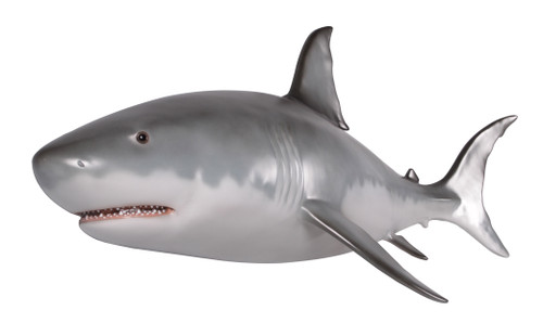 Wall Mounted Great White Shark 6Ft 12018068 By AFD