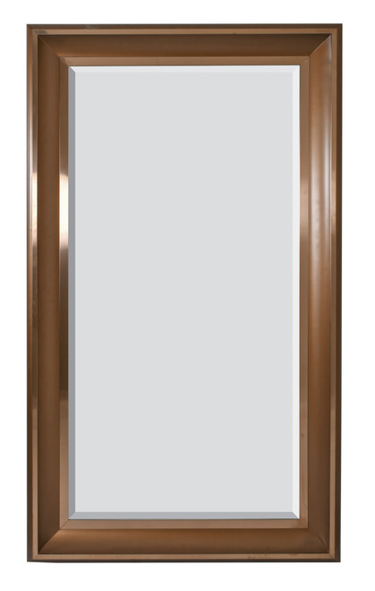 Sterling Wall Leaner Mirror Copper With Copper Metal Accent 48"W X 84"H 12022932 By AFD
