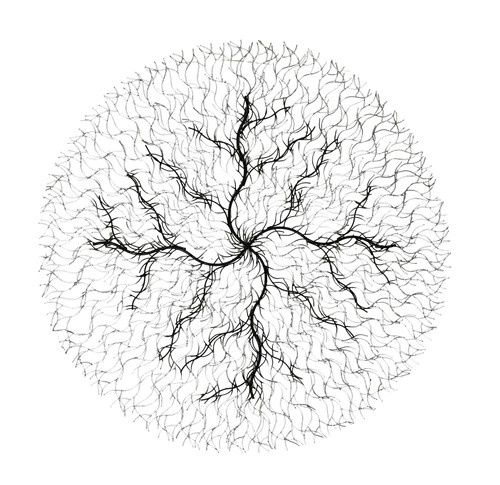 Iron Wire Root Wall Décor 59 Inches 12025959 By AFD