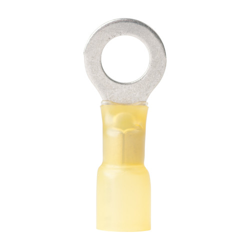 5/16 Ring Terminal Heat Shrink Yellow 100 Pack (Wire And Connectors) - SKU178323