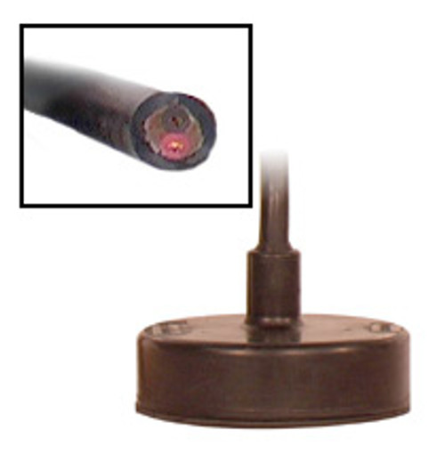 2Kw 200Khz Rubber Coated Transducer (Transducer - Thru Hull) - SKU178775