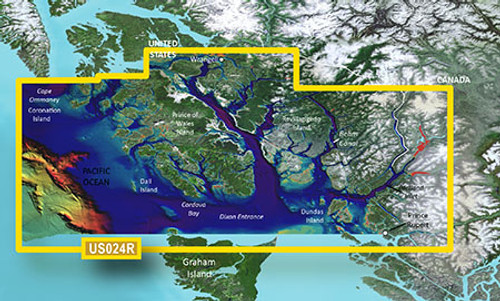 G3 Vision Wrangell To Dixon Entrance (Cartography - Garmin Vision) - SKU179260