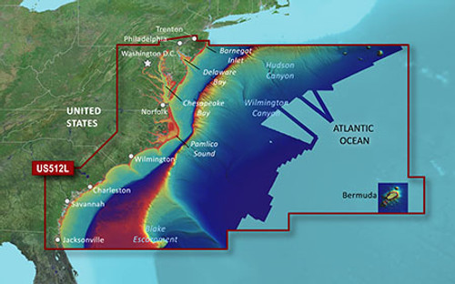 G3 Vision Mid-Atlantic (Cartography - Garmin Vision) - SKU179277