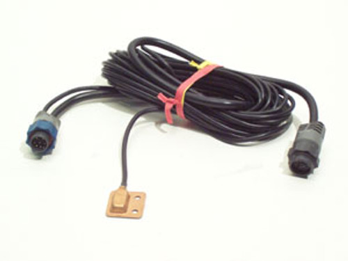Temp Sensor Blue Connector (Transducer - Transom Mount) - SKU179932