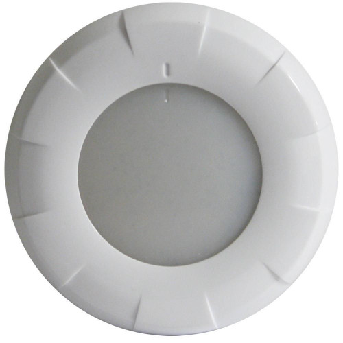Dome Light White/Red Led Light White Finish 12/24V - SKU179947
