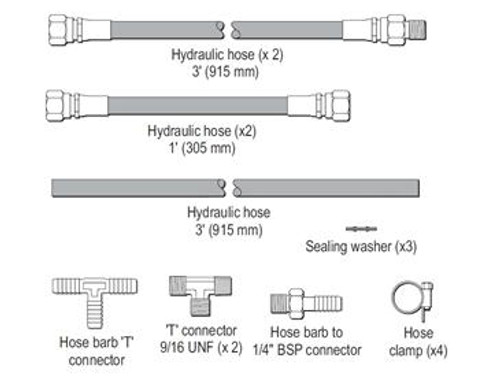 Hose Kit For Verado Engines (Autopilot Accessories) - SKU180928