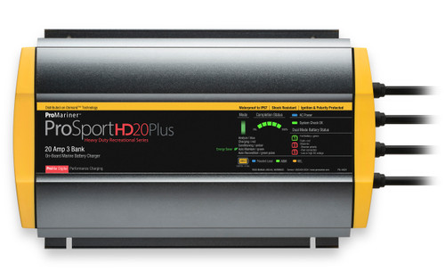 Hd 20 Gen4 20 Amp Battery Charger 12/24/36V 3 Bank 120V Input - SKU181959
