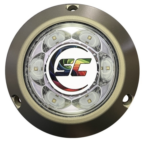 Underwater Led Light Bimini Blue 12V Aluminum Surface Mount (Under Water Light) - SKU182979