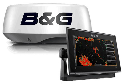 9 Mfd Radar Bundle With Halo 20 Radar (Gps Fishfinder Chart Plotter) - SKU183027