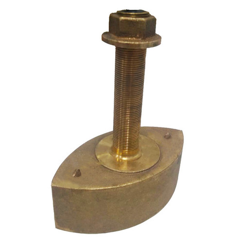 600W 80-130Khz Medium Chirp Bronze Thru-Hull (Transducer - Thru Hull) - SKU183827