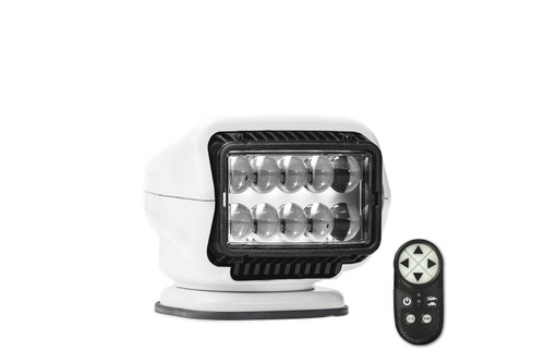 Led White Wireless Handheld Remote Portable/Magnetic Base - SKU184123