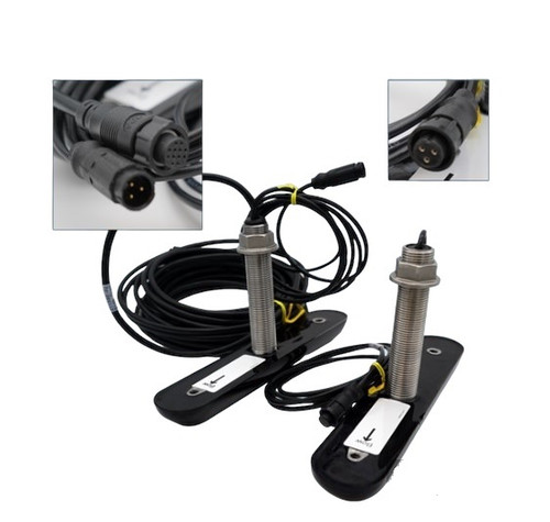 Side-Scan Thru-Hull Transducer Pair (Transducer - Thru Hull) - SKU184199