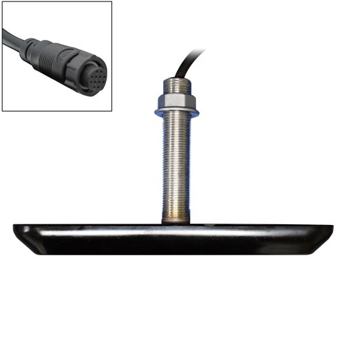 Side-Scan Stainless Steel Thru-Hull Transducer (Transducer - Thru Hull) - SKU184200