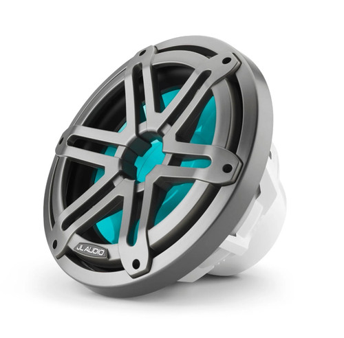 M3 10In Marine Subwoofer Gray Sport Grille With Rgb Led - SKU184343