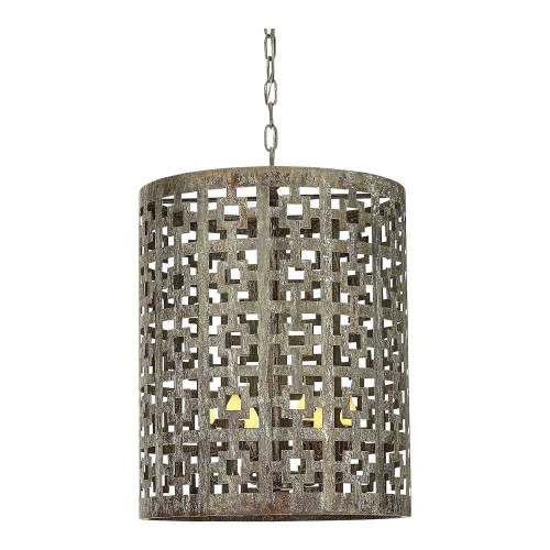 Fifth Square Drum Pendant -  PD34