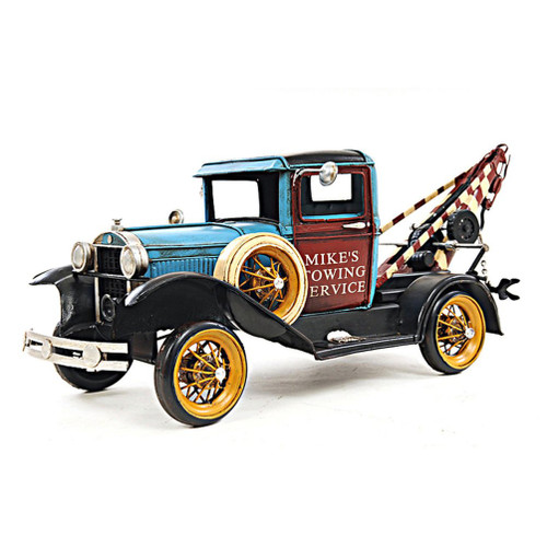 1931 Ford Model A Tow Truck 1:12 AJ028 (Model Kit) By OMH