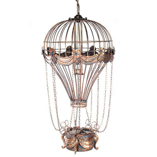 Vintage Hot Air Balloon Pendant AJ069 By OMH