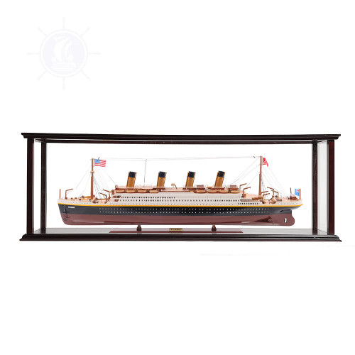 Rms Titanic Large With Display Case C012A (Model Kit) By OMH