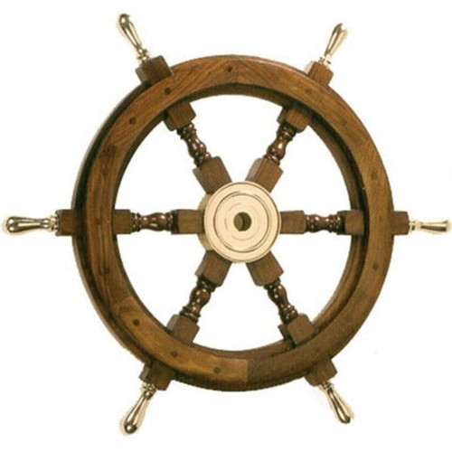 Ship Wheel-30 Inches ND036 By OMH