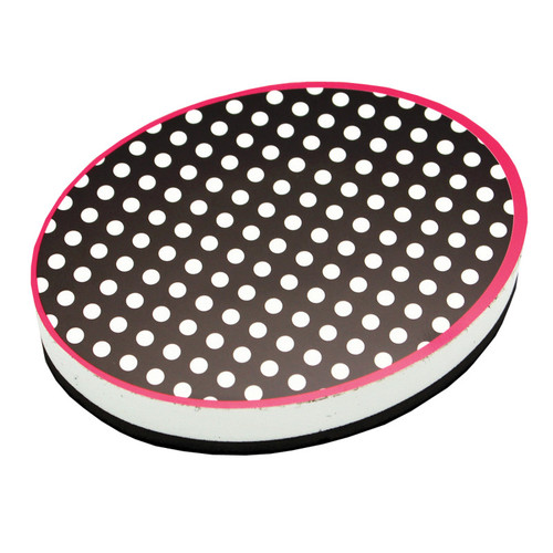 Ashley Magnetic Whiteboard Eraser, Bw Dots ASH10048