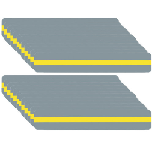 Ashley Sentence Strip Reading Guide, 1-1/4" X 7-1/4", Yellow, Pack Of 24 ASH10800-24